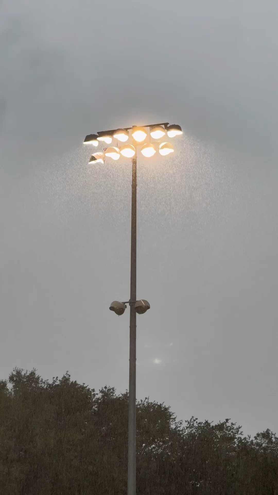 La lluvia fue protagonista 