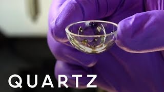 A 3D-printed bionic eye