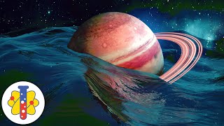 How can Saturn float on water?  