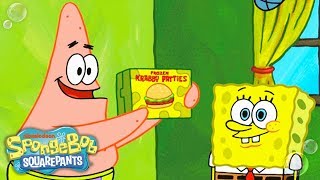 SpongeBob SquarePants | Patrick & SpongeBob Shoot a Frozen Krabby Patty Commercial | Nick