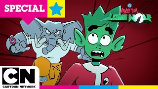 Beast Boy Vs Elephant Man! | Full Episode | Beast Boy: Lone Wolf | Cartoon Network