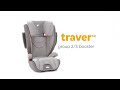 奇哥 Joie  traver 3-12歲成長型汽座(2色選擇) product youtube thumbnail