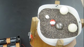 Buoyancy of Sand demonstration-- Archimedes principle ///  Homemade Science with Bruce Yeany