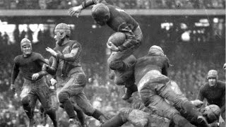 Oldest Football Footage Ever (American Football/Gridiron)