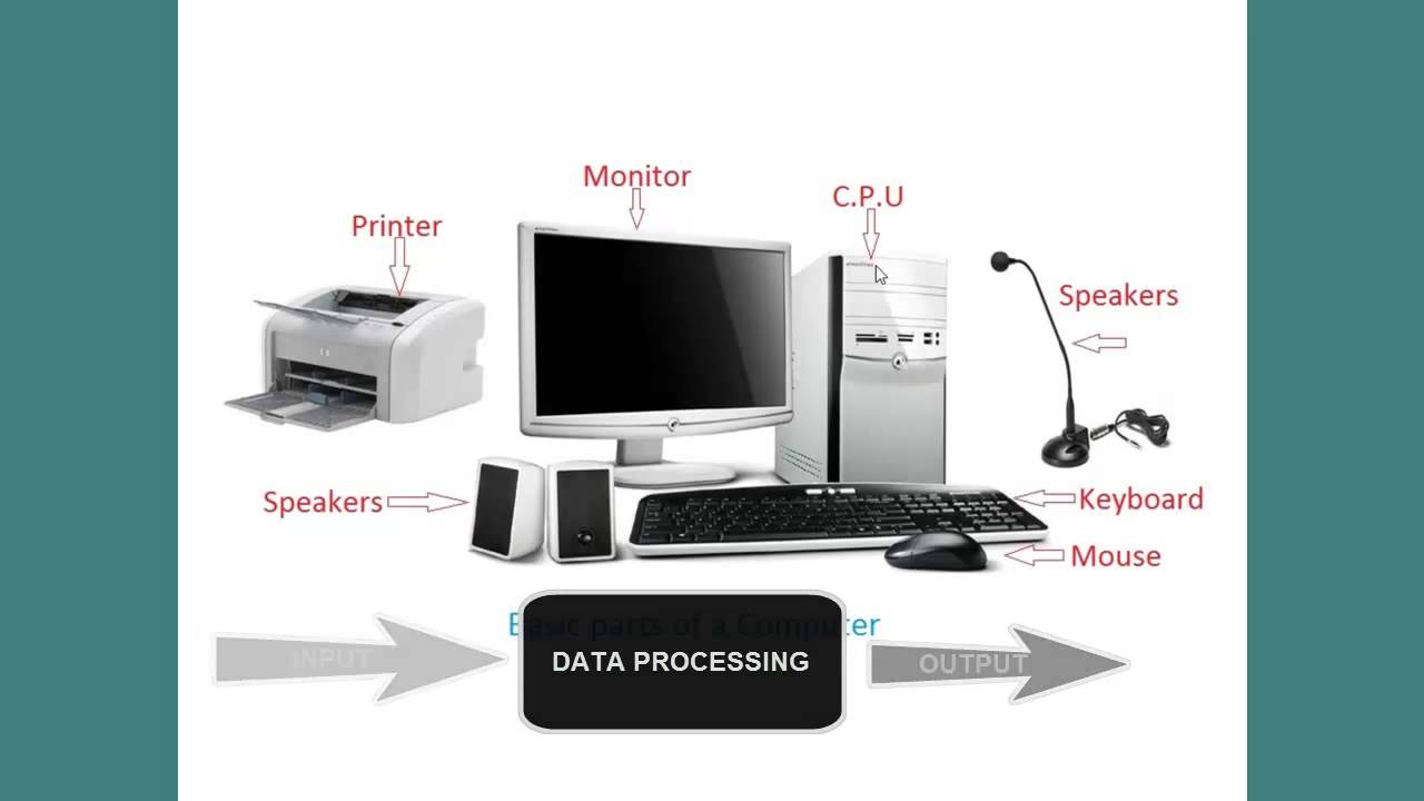 10 Parts Of Computer