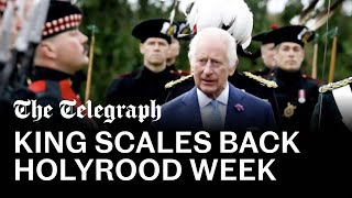 video: King attends Ceremony of the Keys to mark start of scaled back Holyrood Week