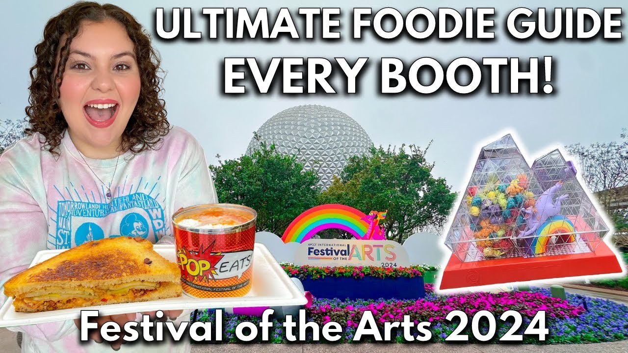 Ultimate Foodie Guide to Epcot's Festival of the Arts 2024 (Every Booth