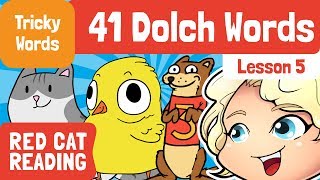 41 Tricky Words #5 | Dolch Words for Kids | Third Grade Sight Words