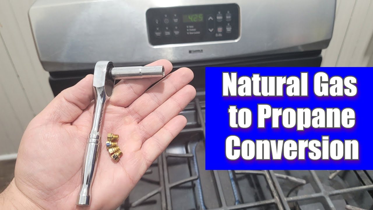 How to Convert a Natural Gas Stove to Propane Kenmore / Frigidaire Natural Gas Stove