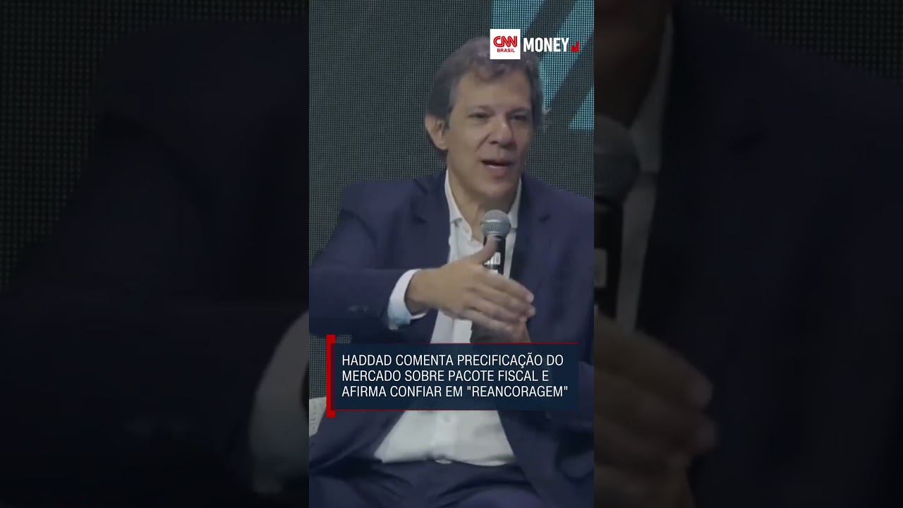 Haddad comenta precificação do mercado sobre pacote fiscal