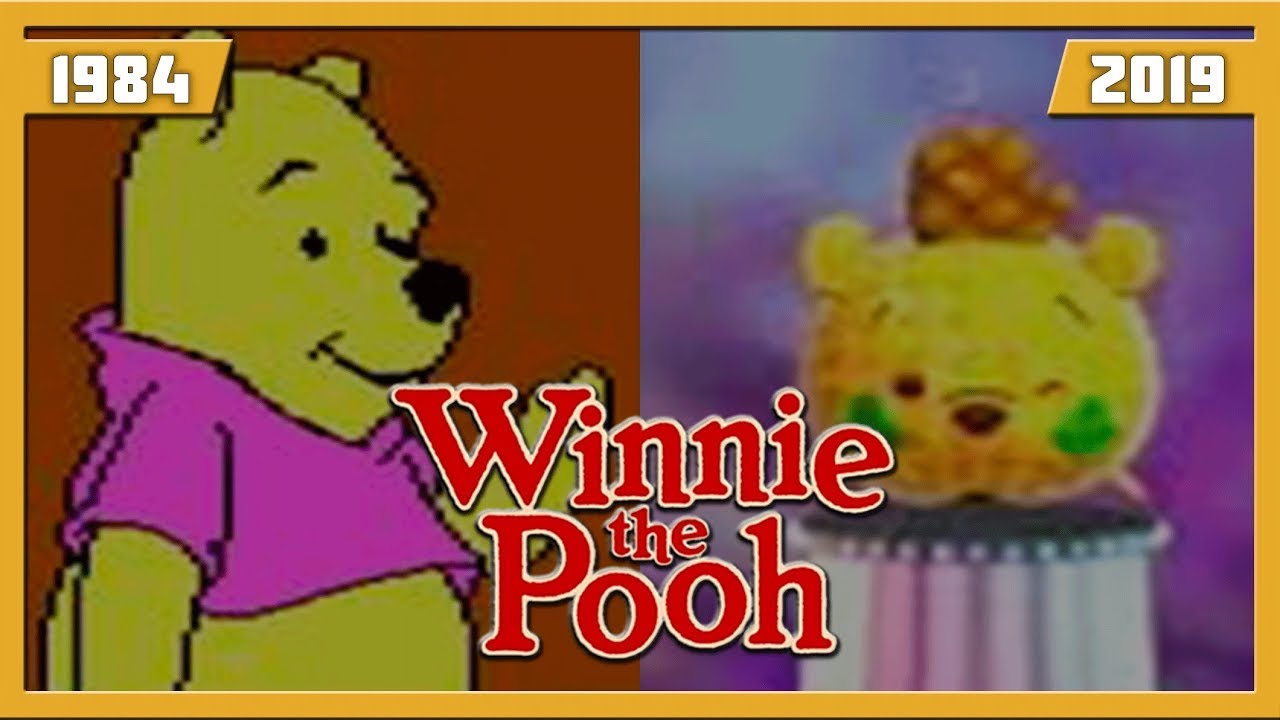 EVOLUTION OF WINNIE THE POOH IN GAMES (1984-2019) - YouTube