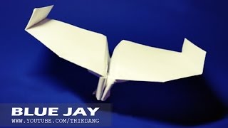 BEST PAPER PLANES - Let's Make A Paper Plane For Windy Condition | Blue Jay