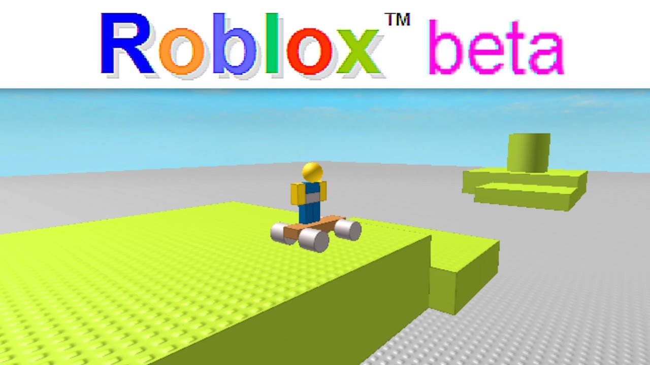 First Game In Roblox Created