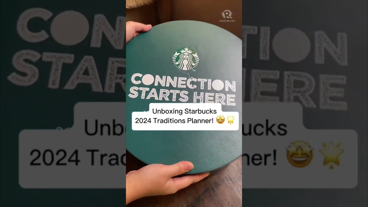 IN PHOTOS: Starbucks 2024 Traditions Planner and Holiday Collection