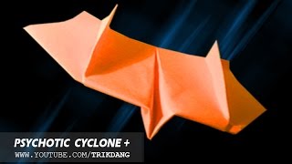 FLYING BACK PAPER PLANE - Let's Make The Psychotic Cyclone