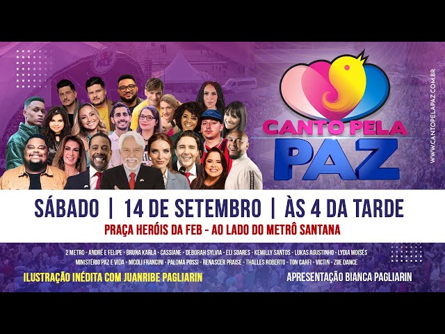 CANTO PELA PAZ 2024 | DIA 14 DE SETEMBRO