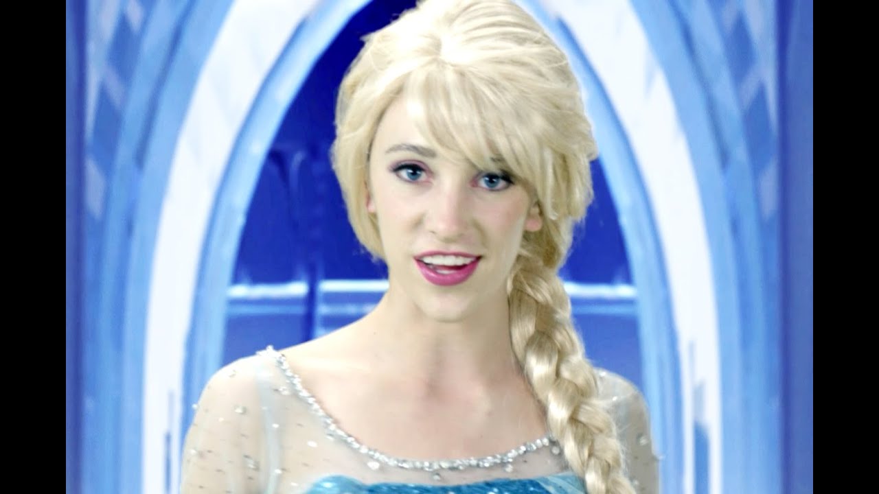 Disney Frozen Elsa Let it Go - In Real Life - YouTube