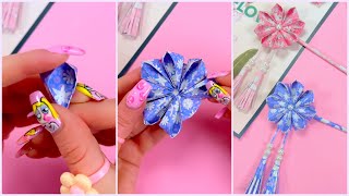 DIY EASY PAPER FLOWERS - Paper Crafts - #shorts #youtubeshorts #papercraft