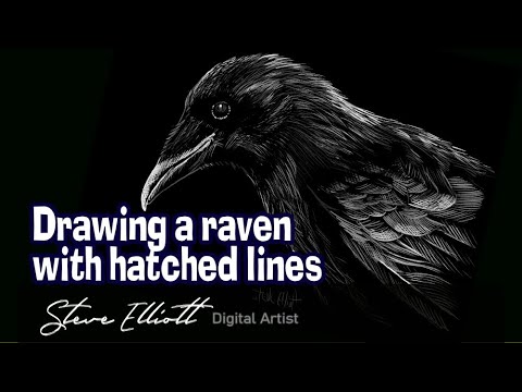 Drawing on a black background - YouTube