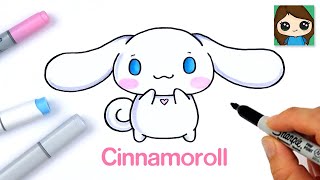 How to Draw Cinnamoroll Easy | Sanrio