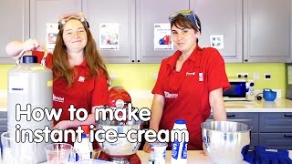 How to make instant ice-cream | Do Try This At Home | We The Curious