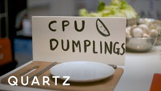 Can dumplings explain how computers work?