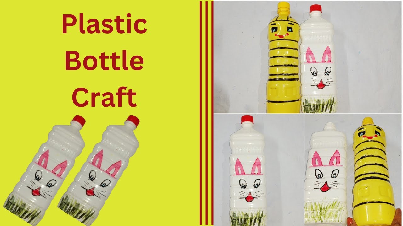 Plastic Bottle Craft | Use Of Old Plastic Bottle | Best Use Of Plastic ...