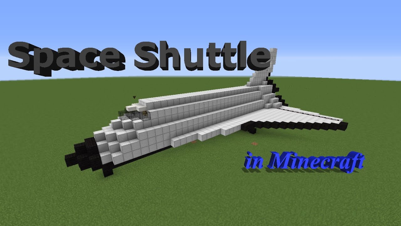 Minecraft Space Shuttle