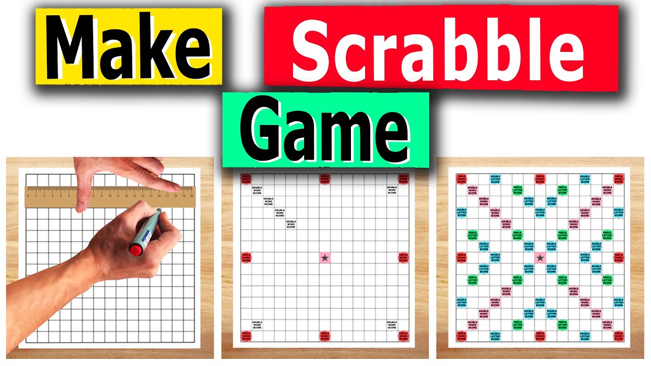 Make Your Own Scrabble Layout