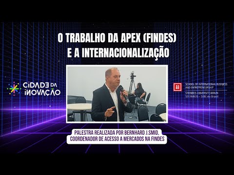 O trabalho da Apex (Findes) e a internacionalização - BERNHARD J.SMID FINDES