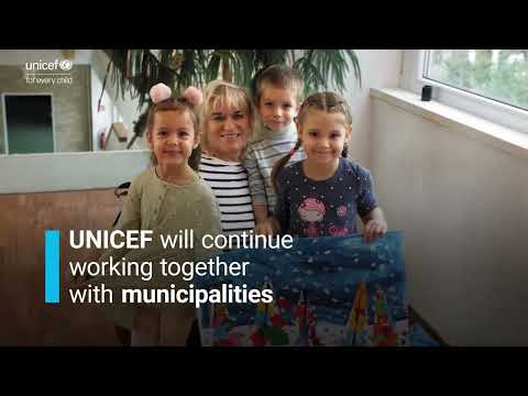 European cities partner with UNICEF to support Ukrainian children