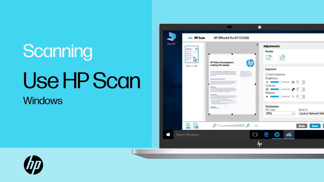 Hp Easy Scan Windows