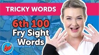 100 Tricky Words #13 | Fry Words | 6th 100 Fry Sight Words | Made by Red Cat Reading