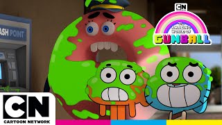 Gumball & Darwin Get Arrested | Gumball | @cartoonnetworkuk