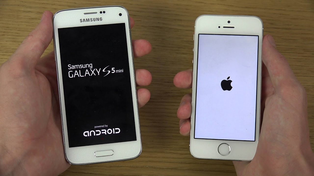 Iphone 5 vs samsung s5 mini