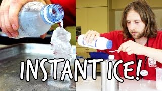 How to make instant ice | Do Try This At Home! | We The Curious