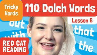 Top 110 Tricky Words #6 | Dolch Words for Kids | Sight Words For Beginners