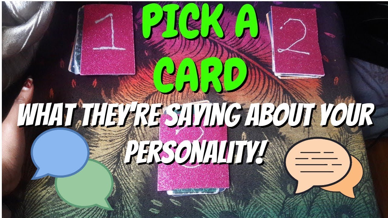 Pick a Card! What They Say About YOUR Personality Behind Your Back ...