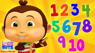 numbers song counting 1 to 10 more learning videos kids rhymes