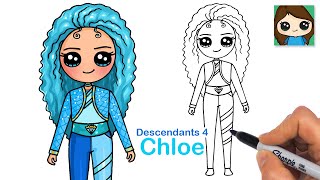 How to Draw Chloe Charming | Descendants 4 | The Rise of Red