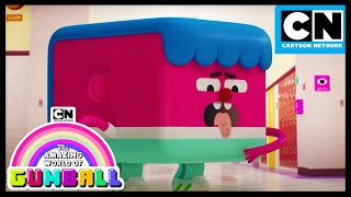 Gumball and Darwin destroy Elmore Junior High | The Fraud | Gumball | Cartoon Network