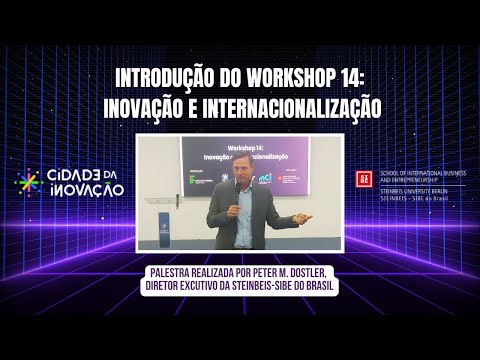 Introdução do Workshop 14: Inovação e Internacionalização - PETER DOSTLER STEINBEIS-SIBE DO BRASIL