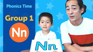 Group 1: Nn | Phonics Time with Masa and Junya | Made by Red Cat Reading