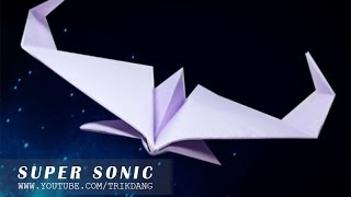 COOL PAPER PLANE - Avión De Papel Instructions | Super Sonic (Voice Ver.  )