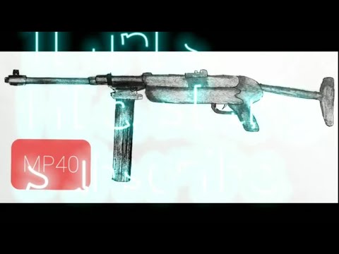 How to draw MP40🔥|Ak's useful videos|. - YouTube