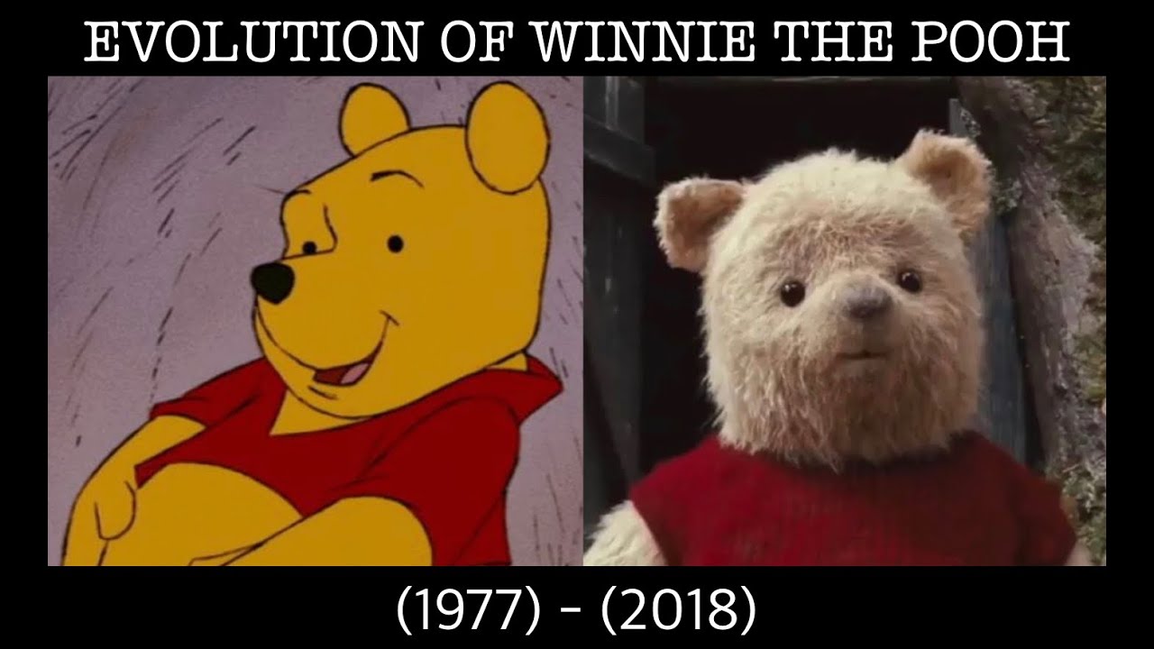 Evolution of Winnie the Pooh (1977-2018) - YouTube