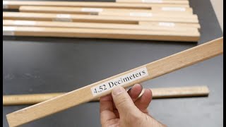 Teaching metric measurements suggestion --- length. // Homemade Science with Bruce Yeany