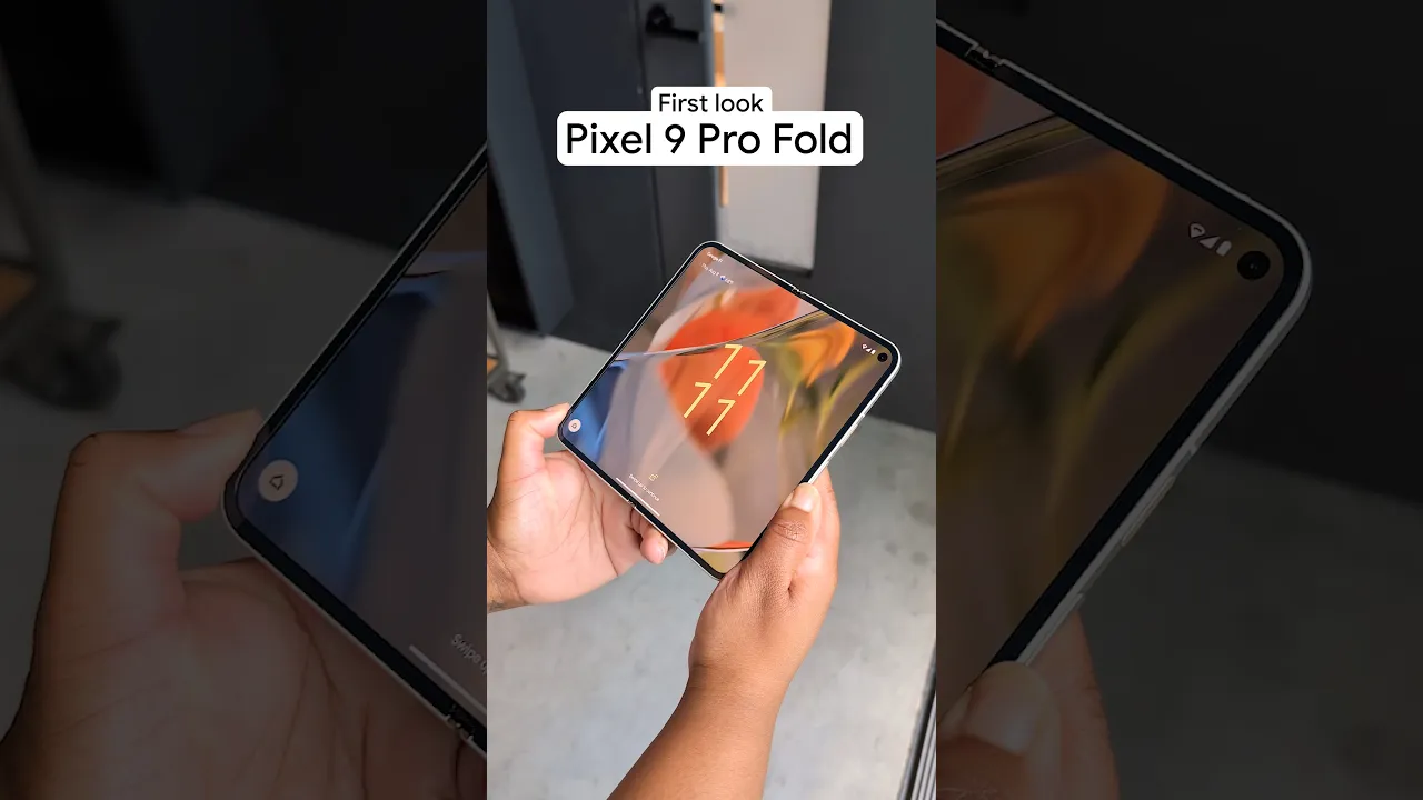 Google Pixel 9 Pro Fold first look