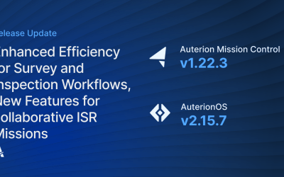 Auterion Updates: Enhanced Efficiency for Survey and Inspection Workflows, New Features for collaborative ISR Missions