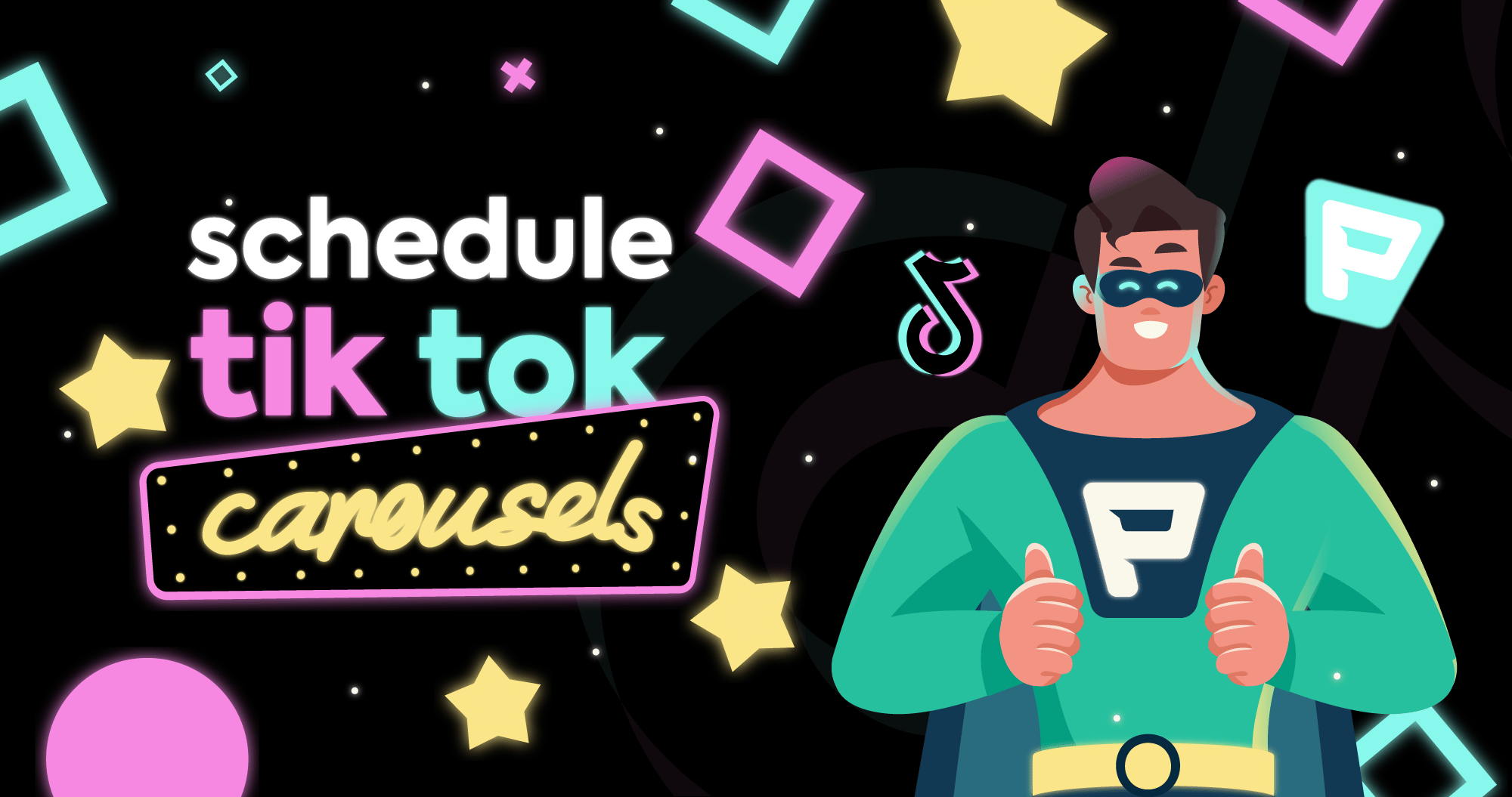 Schedule TikTok Carousels With Up to 25 Photos With Publer